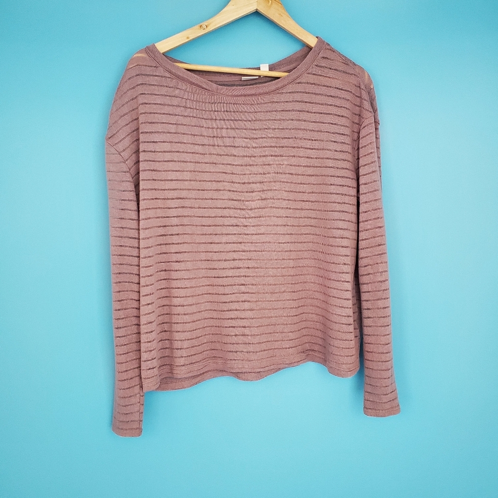 14th & Union Knit Sweater Size Medium Stripes